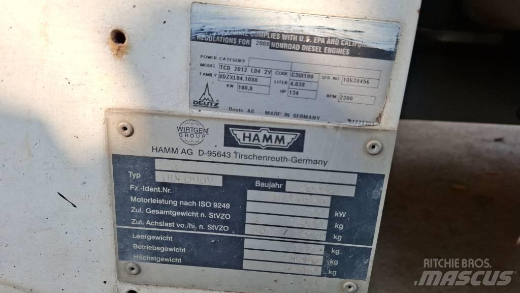 Hamm HDO 90 V Tandem Valser