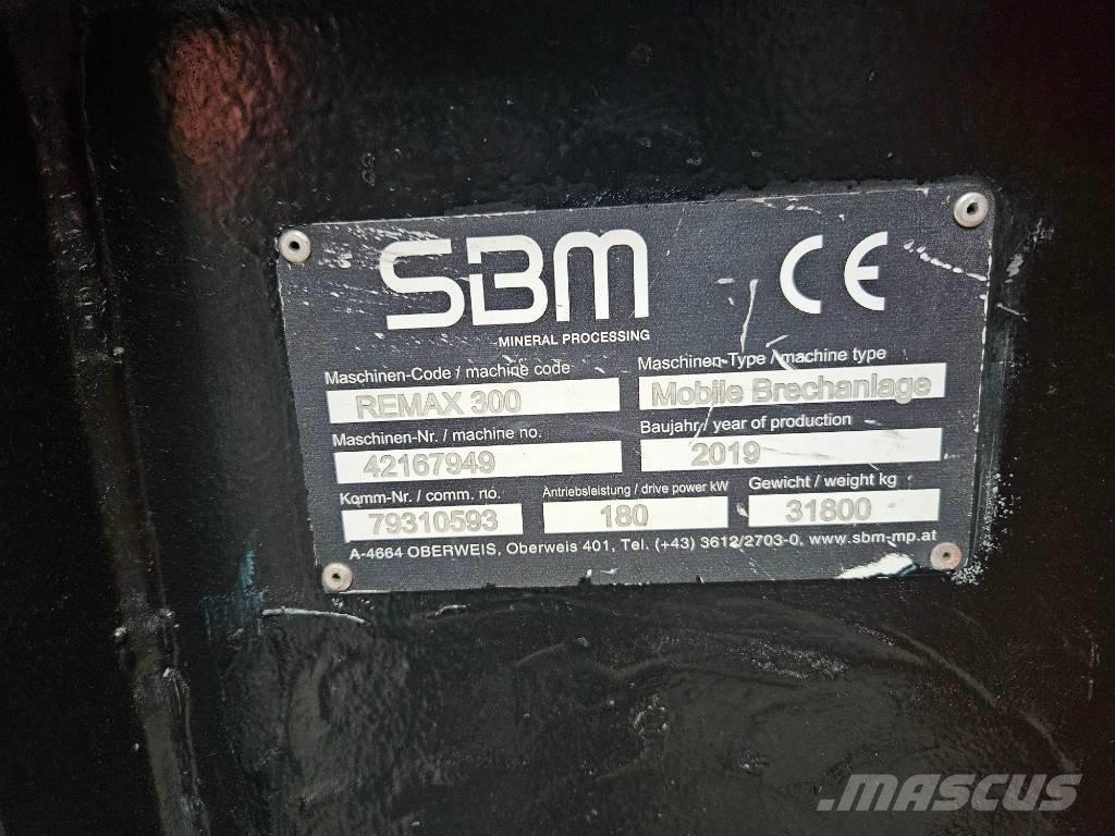 SBM Remax 300 Mobile knuseverk