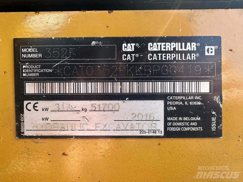 CAT 352F Beltegraver