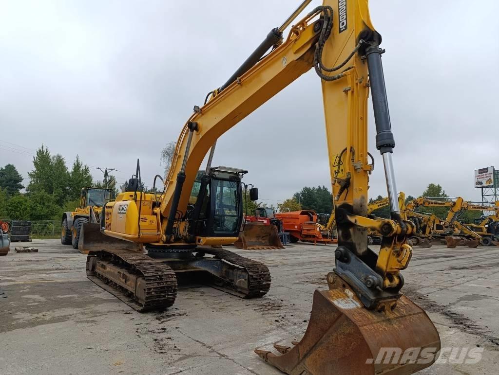 JCB JS 260 Beltegraver