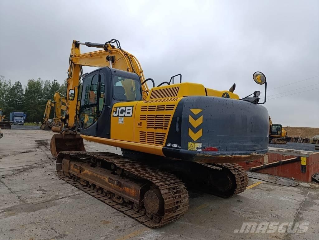 JCB JS 260 Beltegraver