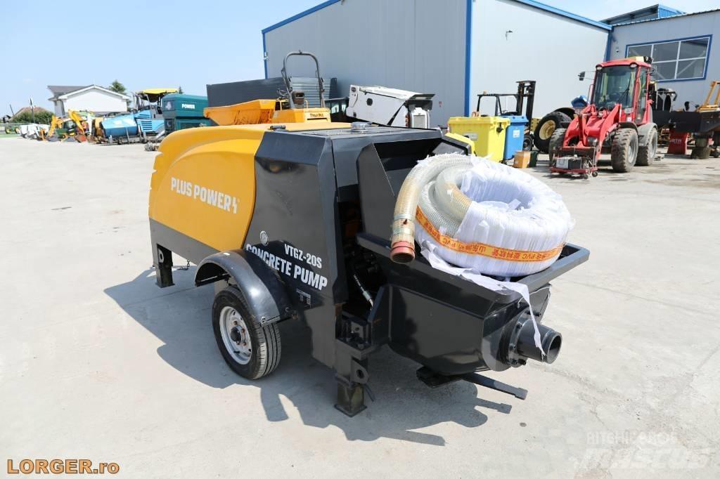 Plus Power VTGZ - 20S Betongpumpe biler