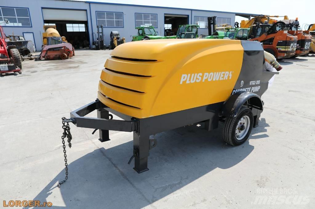 Plus Power VTGZ - 20S Betongpumpe biler