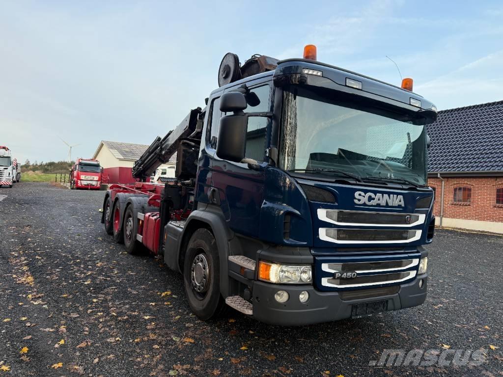 Scania P450 8x2/4 Kabelløft lastebiler