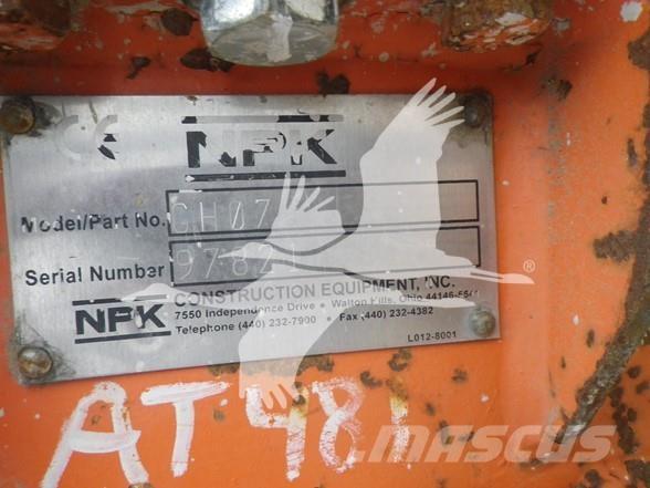 NPK GH07 Hydrauliske hammere