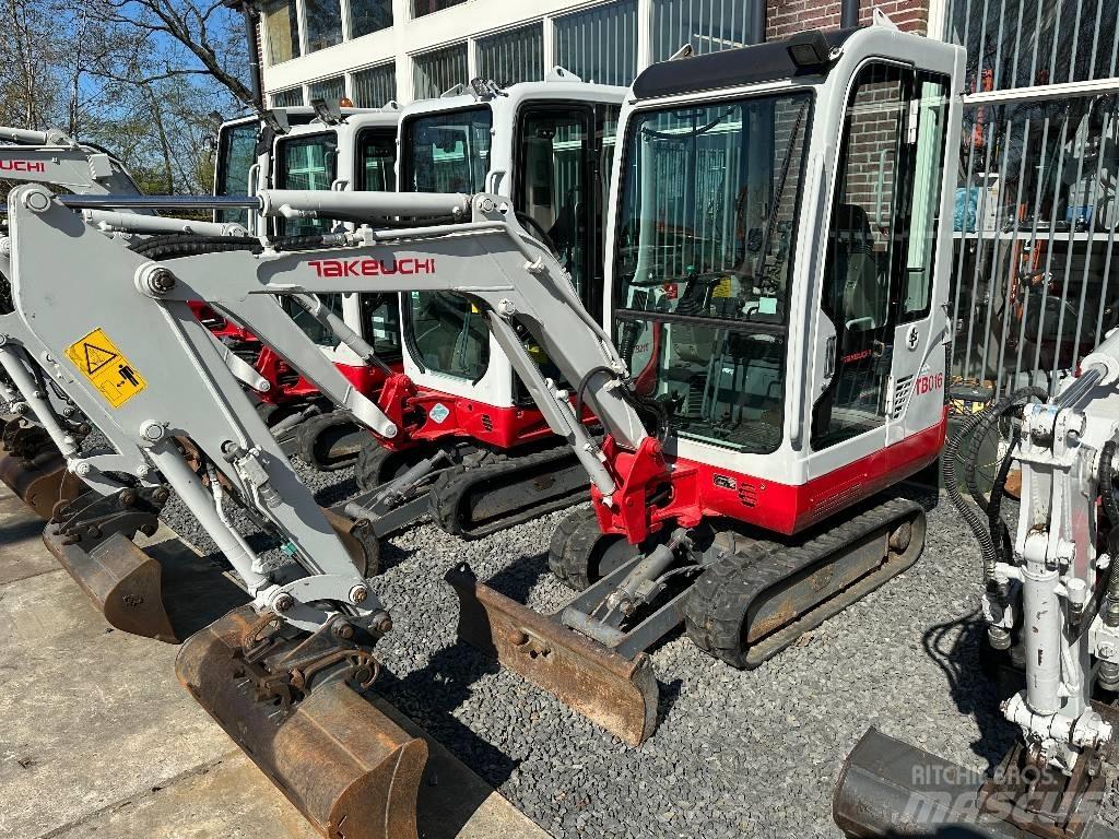 Takeuchi TB 016 Minigravere <7t