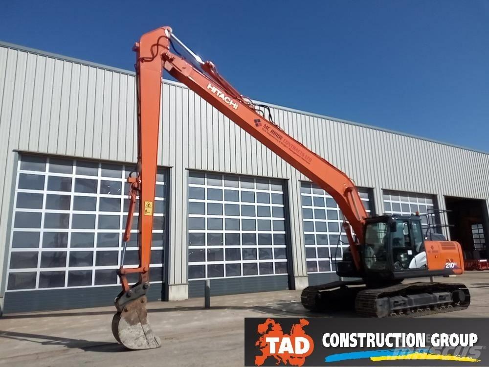 Hitachi ZX 210 LC Beltegraver