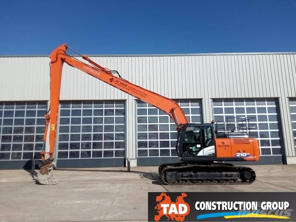 Hitachi ZX 210 LC Beltegraver