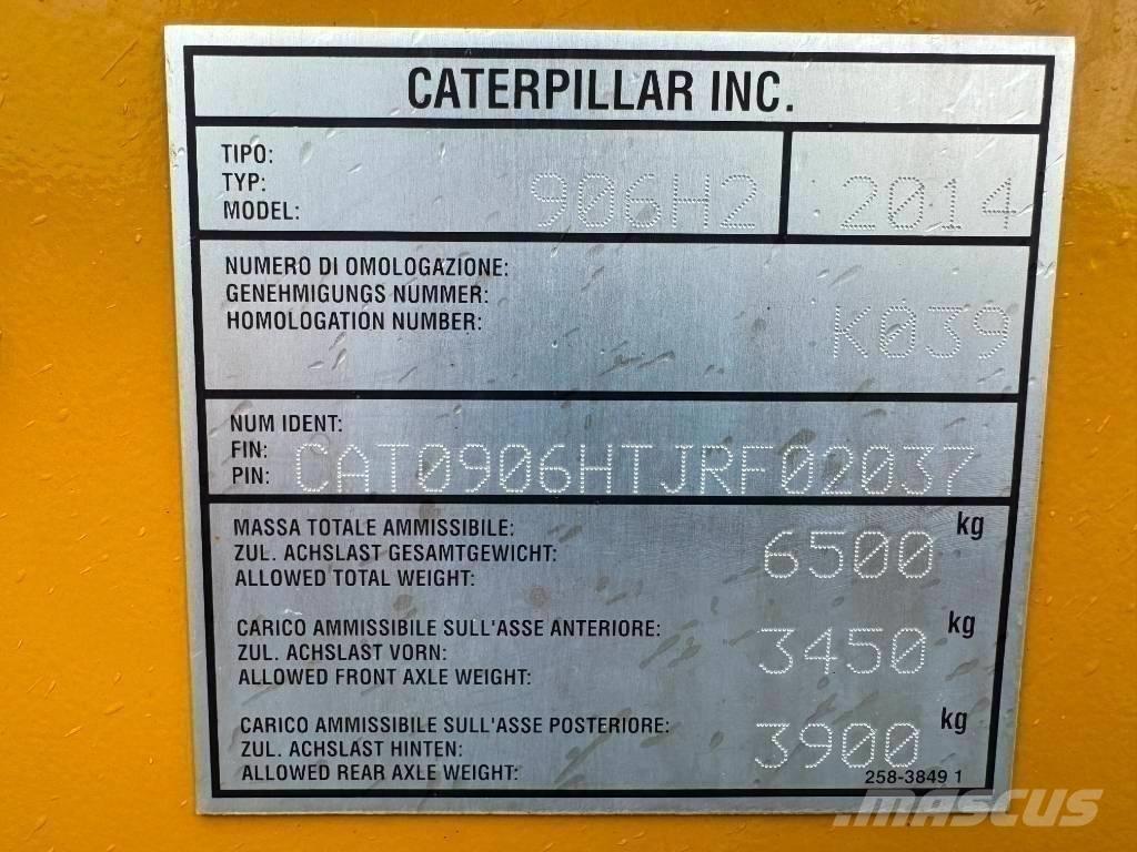 CAT 906 H 2 Hjullastere