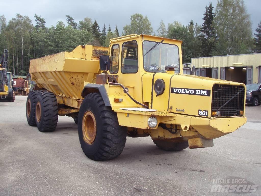 Volvo BM 861 6+6 Rammestyrte Dumpere