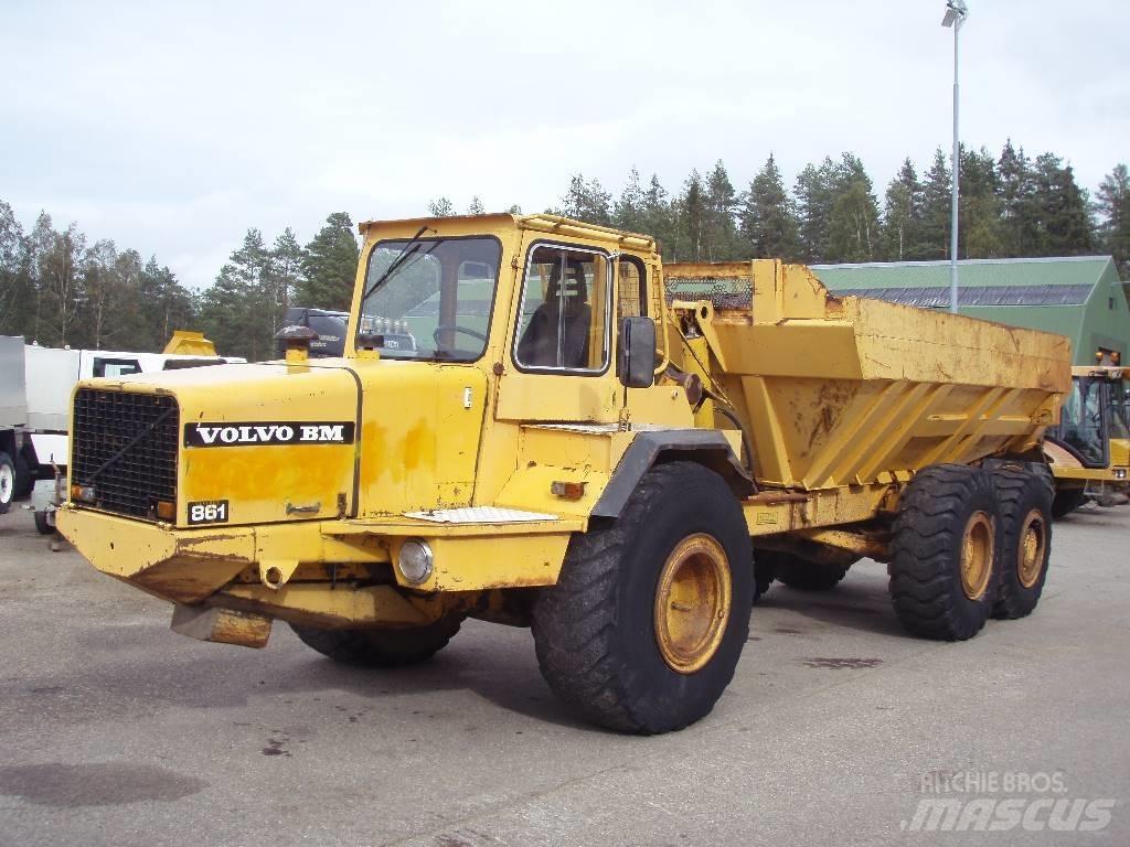Volvo BM 861 6+6 Rammestyrte Dumpere