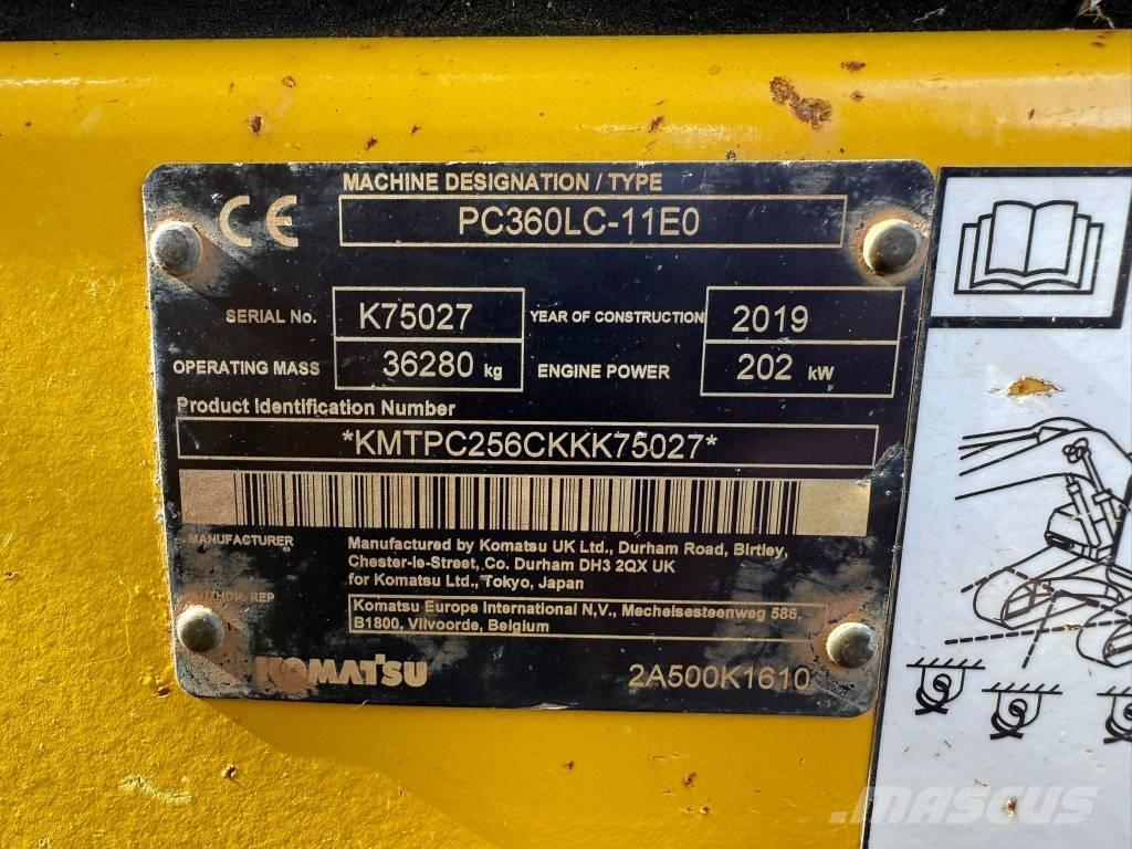 Komatsu PC 360 LC-11 Beltegraver