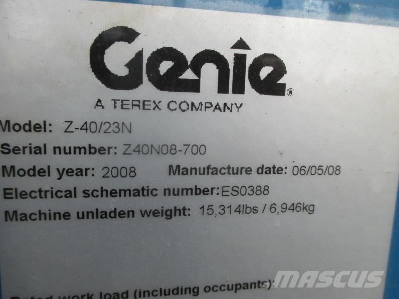 Genie Z 40/23 N Leddede bomlifter