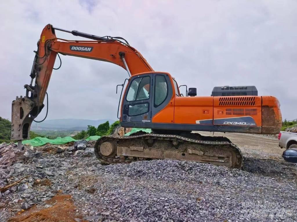 Doosan DX 340 LC-9C Beltegraver