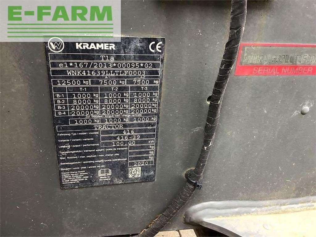 Kramer kt 429 Teleskoplastere for Landbruk