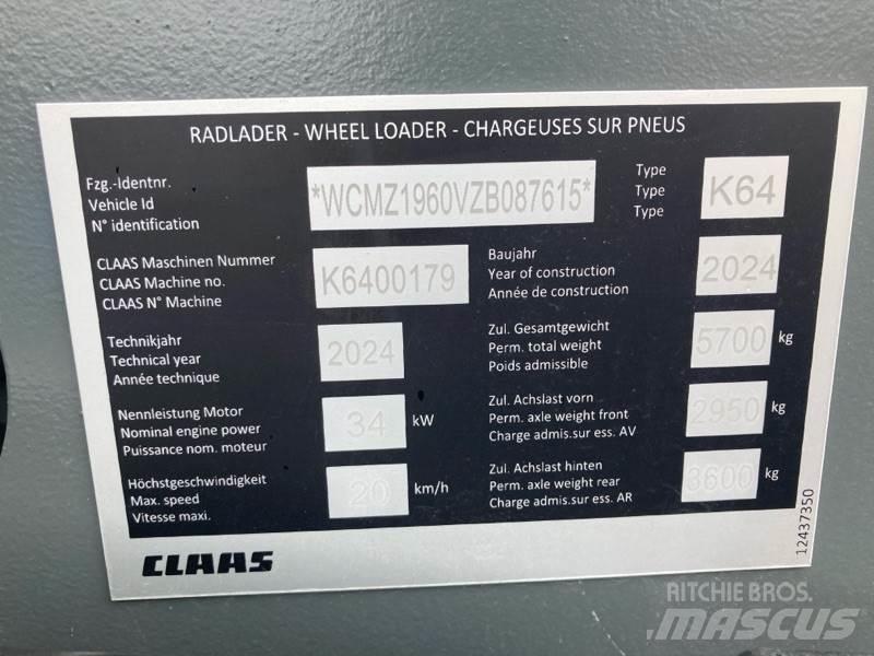 CLAAS TORION 530 Hjullastere