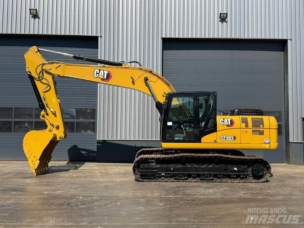 CAT 323D3 Beltegraver