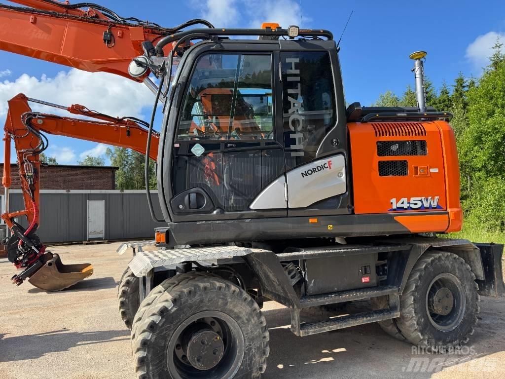 Hitachi ZX 145 W-6 Hjulgravere