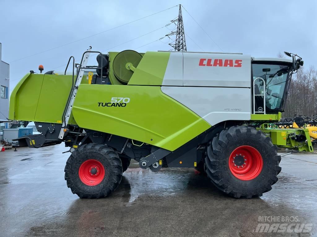 CLAAS Tucano 570 Skurtreskere