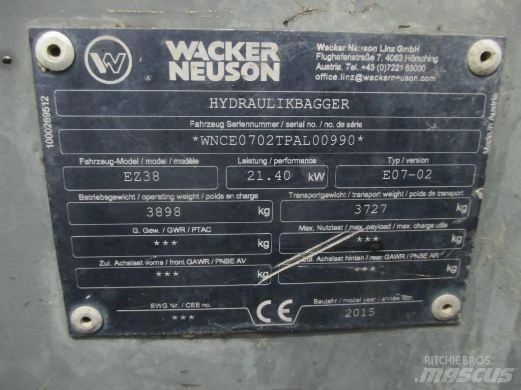 Wacker Neuson EZ 38 Beltegraver