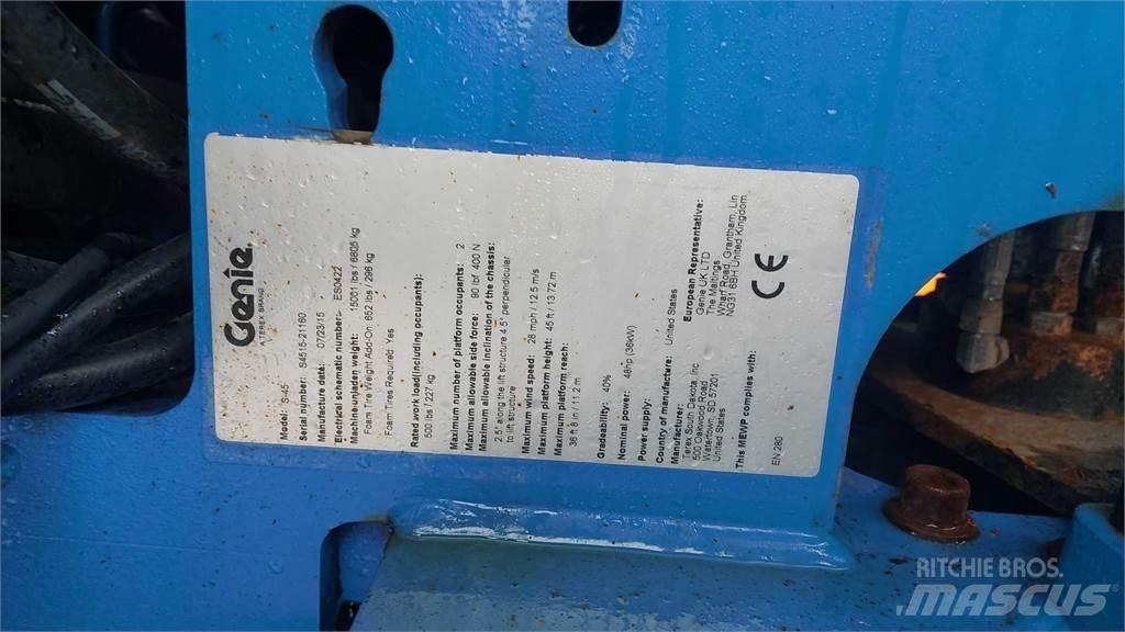 Genie S45G Teleskop bomlifter