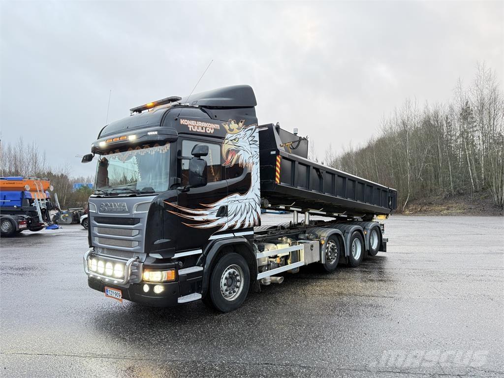 Scania R 580 8X2 Kabelløft lastebiler