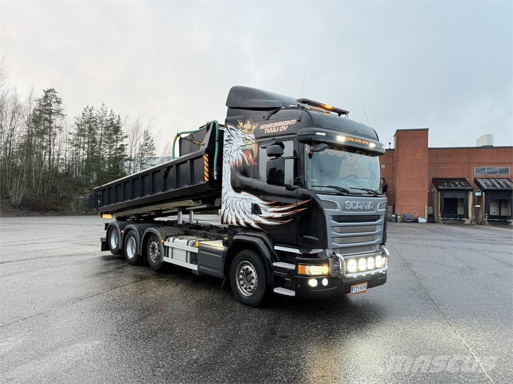 Scania R 580 8X2 Kabelløft lastebiler