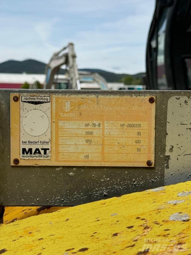 Bauer MAT HP 70 Anlegg - Annet