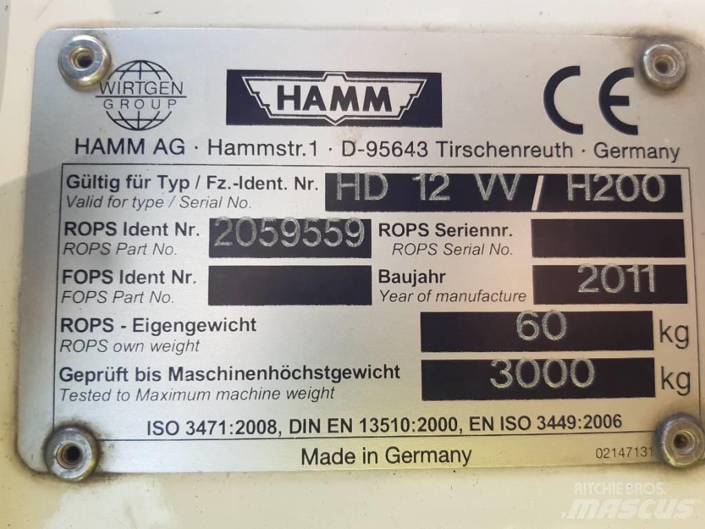 Hamm HD 12 VV Tandem Valser
