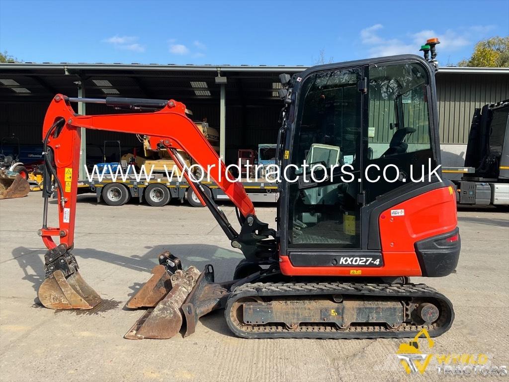 Kubota KX 027-4 Minigravere <7t