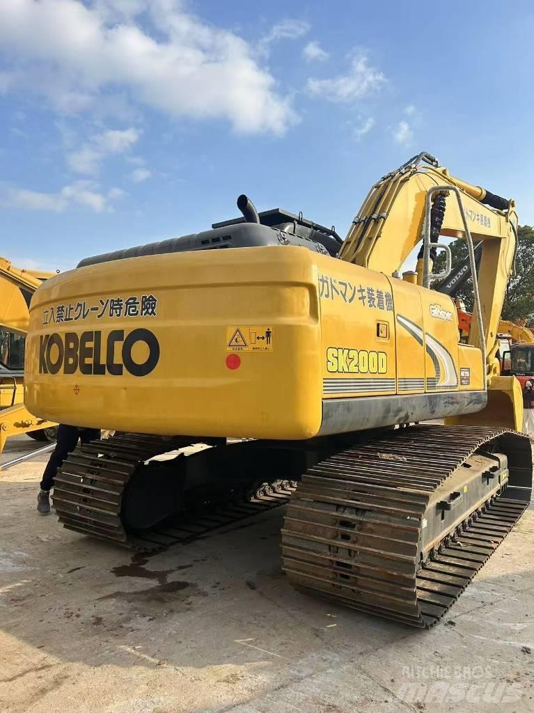 Kobelco SK 200D Beltegraver
