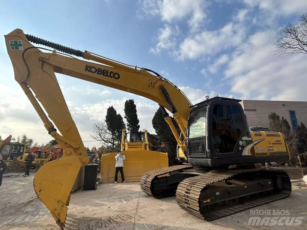Kobelco SK 200D Beltegraver