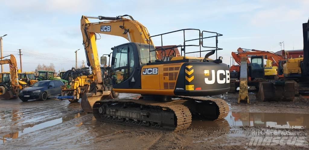 JCB JS 220 LC Beltegraver