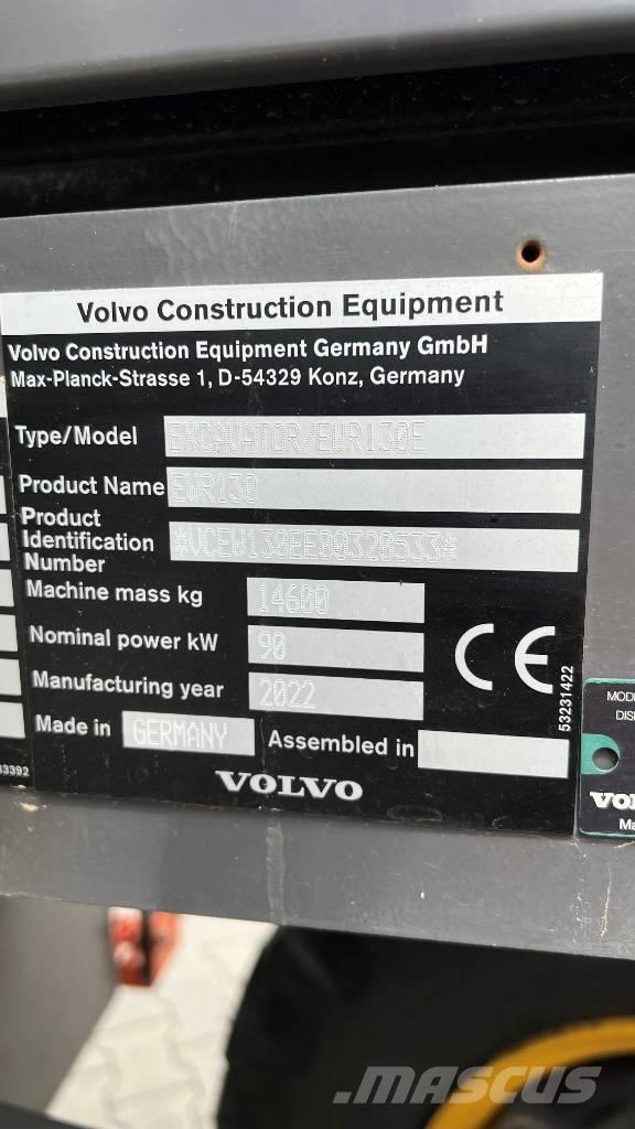 Volvo EWR 130 E Hjulgravere