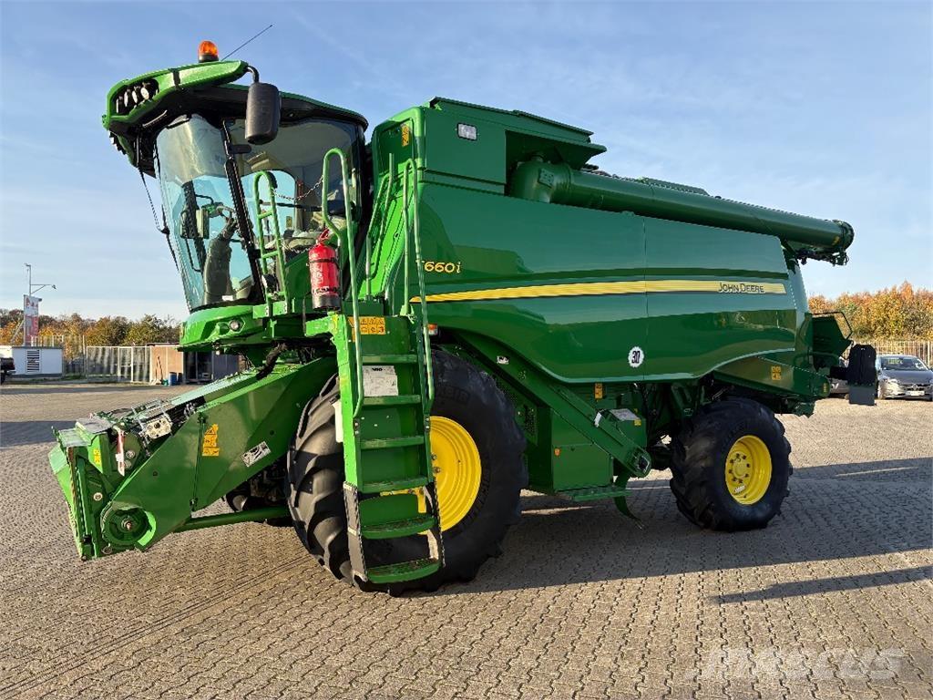 John Deere T660 i Skurtreskere