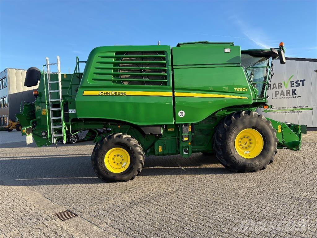 John Deere T660 i Skurtreskere