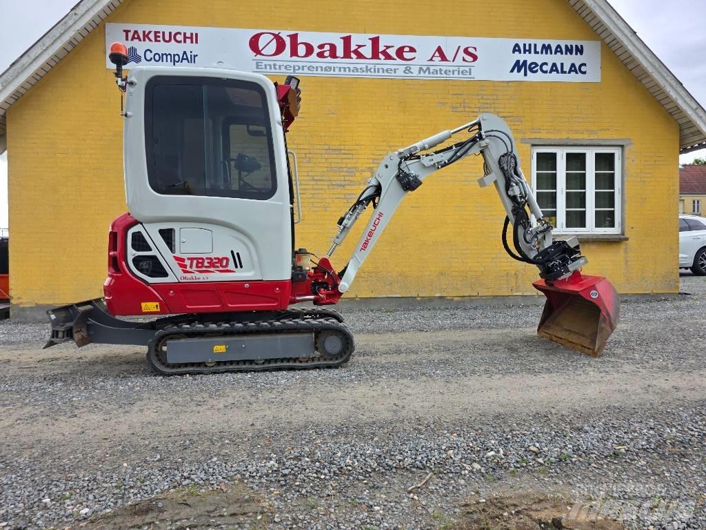 Takeuchi TB 320 Minigravere <7t