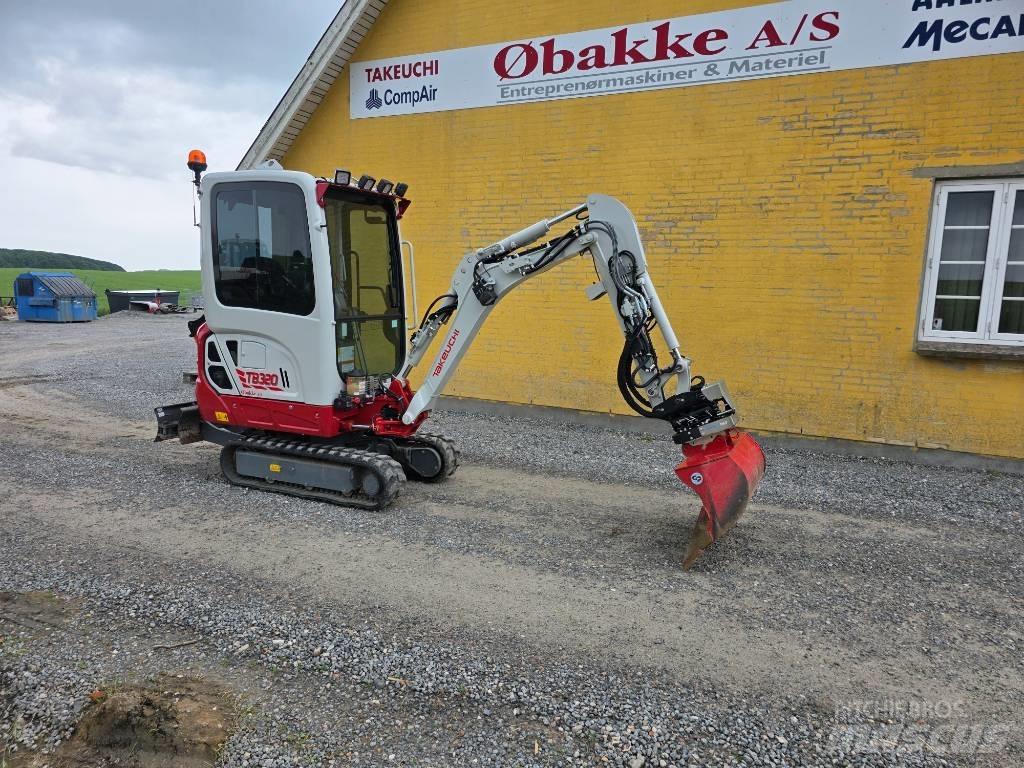 Takeuchi TB 320 Minigravere <7t