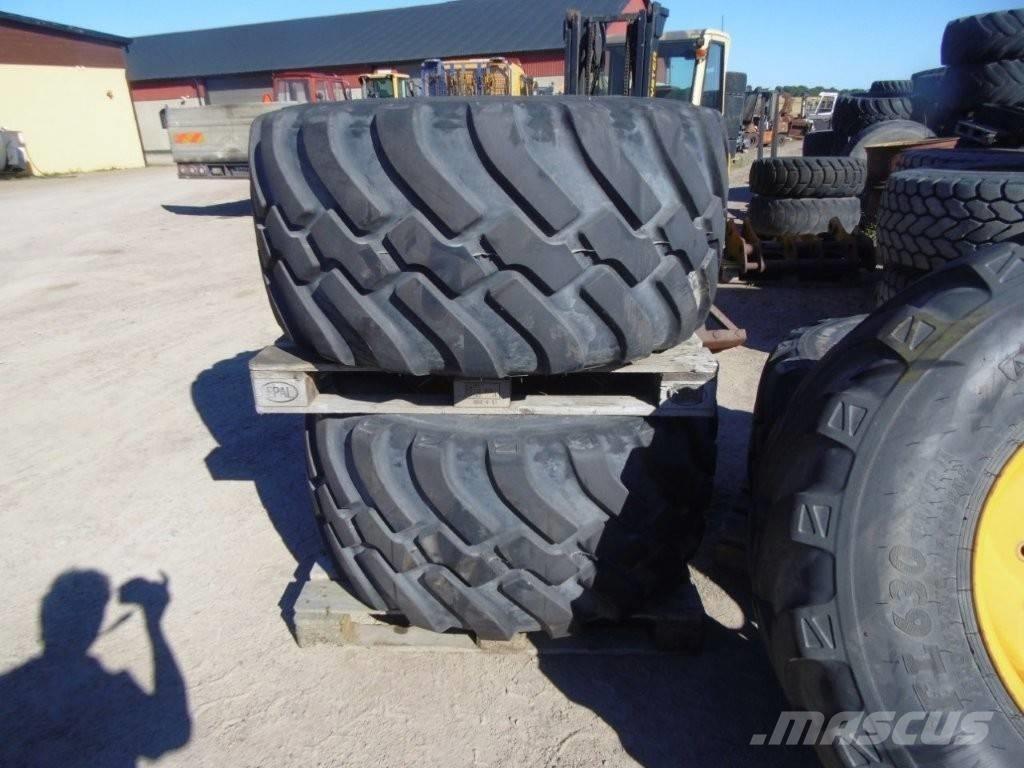  Däck Twin 600/55R Hjullastere