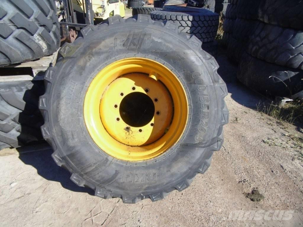 Däck Twin 600/55R Hjullastere