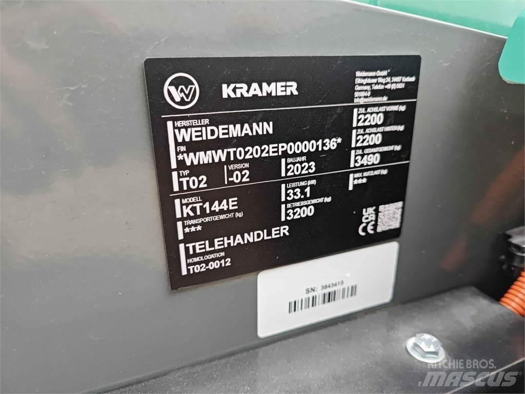 Kramer KT144e Teleskoplastere for Landbruk