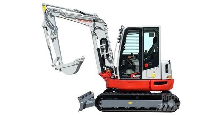 Takeuchi TB257FR Minigravere <7t