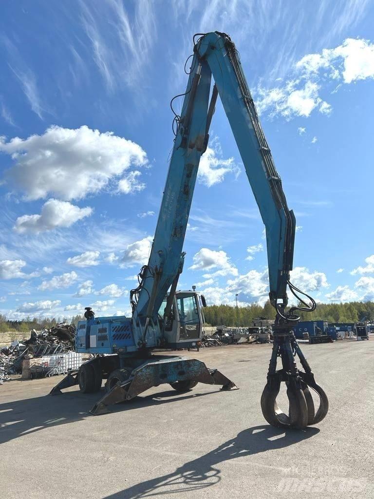 Terex Fuchs MHL350 Gravemaskiner for avfallshåndtering