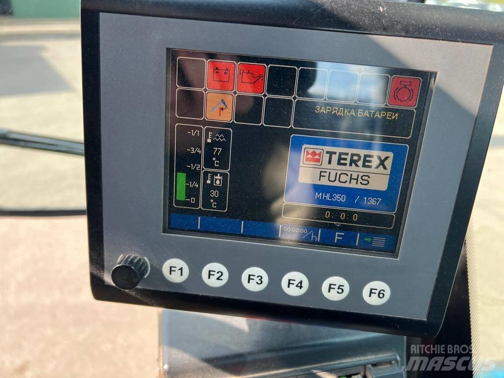 Terex Fuchs MHL350 Gravemaskiner for avfallshåndtering