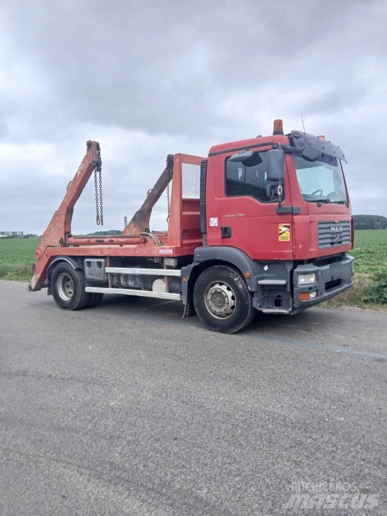 MAN TGM 18.280 Liftdumper biler