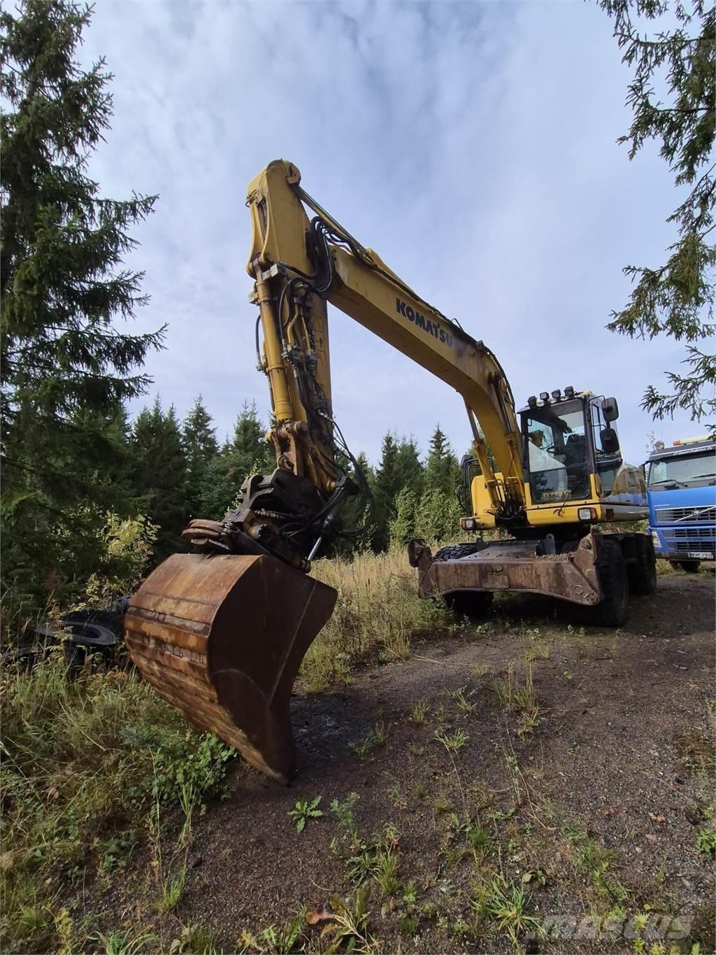Komatsu PW180 ES-7 Hjulgravere