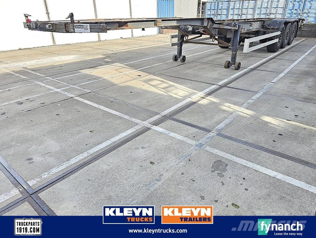 Pacton T3-007 Containerchassis Semitrailere