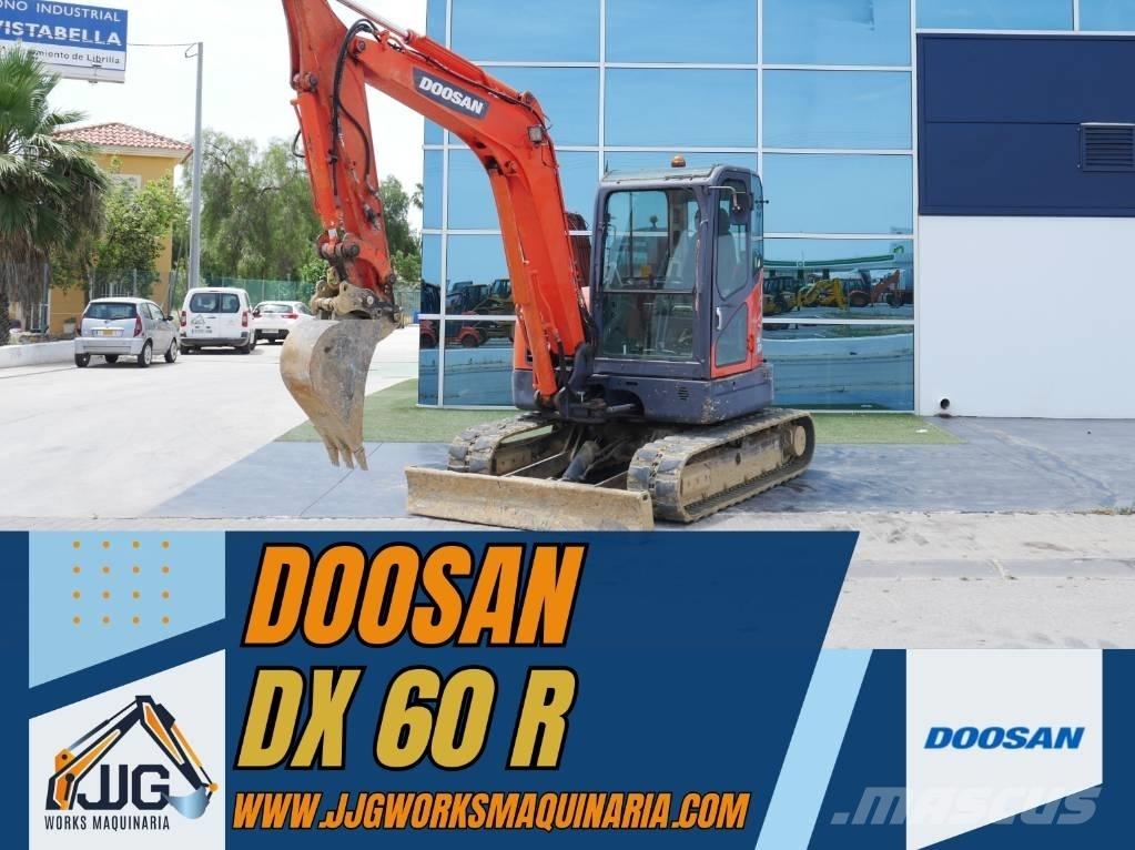 Doosan DX 60 R Minigravere <7t
