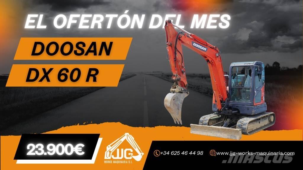 Doosan DX 60 R Minigravere <7t