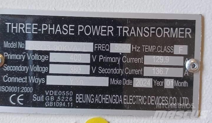  Bodor DSG3-90KVA-L Anlegg - Annet